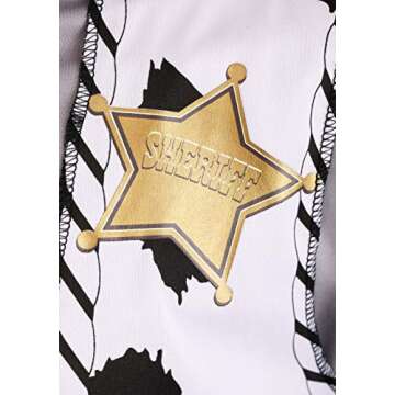 Disguise Men's Disney Pixar Toy Story and Beyond Woody Adult Costume Kit, Yellow/Black/White/Brown, One Size