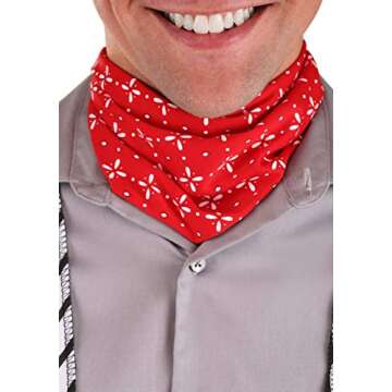 Disguise Men's Disney Pixar Toy Story and Beyond Woody Adult Costume Kit, Yellow/Black/White/Brown, One Size