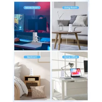 Tower Power Strip with 15W Charger and 12 Outlets