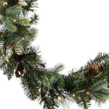Buy National Tree Company Pre-Lit Christmas Garland 9ft