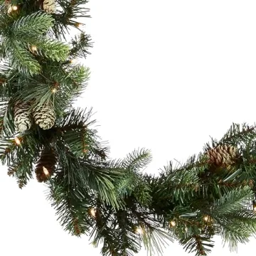 Buy National Tree Company Pre-Lit Christmas Garland 9ft