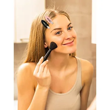 MADHOLLY 20Pcs No Bend Hair Clips for Crease-Free Styling