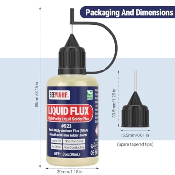 BEEYUIHF Liquid Solder Flux Dropper for Electronics