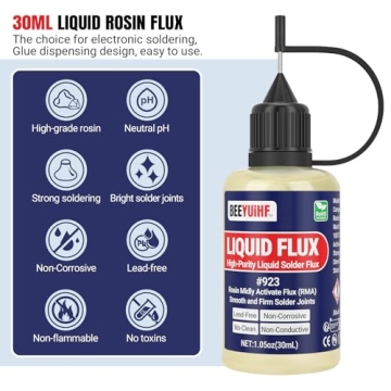 BEEYUIHF Liquid Solder Flux Dropper for Electronics