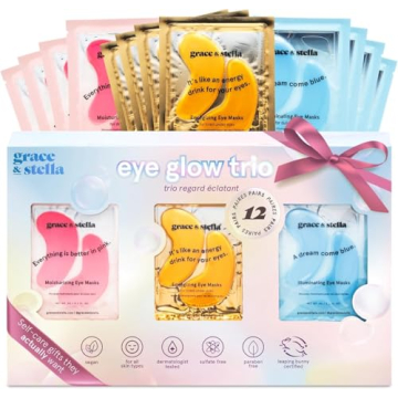Under Eye Masks - Vegan Skin Care Set - 12 Pairs