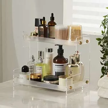 Stylish FFK 2 Tier Bathroom Organizer for Chic Spaces