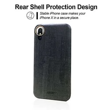 ARORY iPhone Telephoto Lens 12x for iPhone X - Stylish Case Included