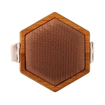 Burt's Bees for Pets Palm Slicker Brush - Recycled Bamboo Dog and Puppy Grooming Tool, Pet Hair Brus...