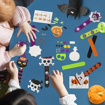 Halloween DIY Bookmark Crafts for Kids Classroom Party Fun