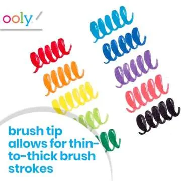 OOLY Big Brush Chunky Markers for Toddlers