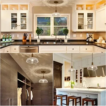 HDDFL Flower Shaped Vintage Pendant Lights for Stylish Spaces