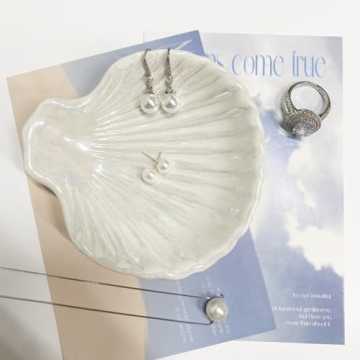 GO2HEJING Shell Jewelry Dish - Elegant Trinket Holder