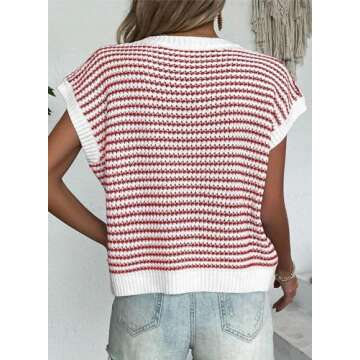 Shop EVALESS Women's Spring Sleeveless Sweater Vest