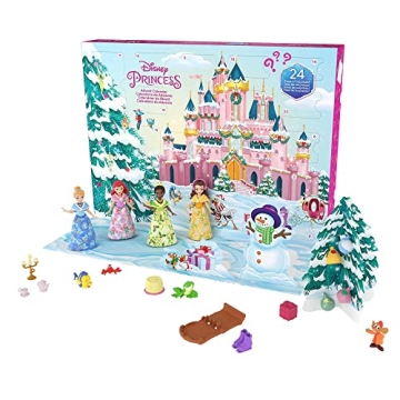 Disney Princess Advent Calendar with 24 Magical Surprises