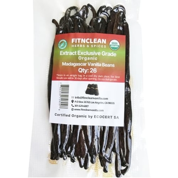 Premium Madagascar Organic Vanilla Beans for Extracts | FITNCLEAN