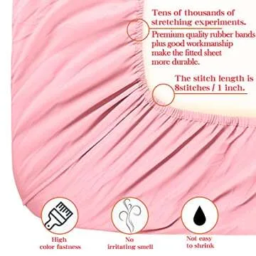 NTBAY Toddler Bedding Set - Cozy 4 Piece Crib Set for Kids