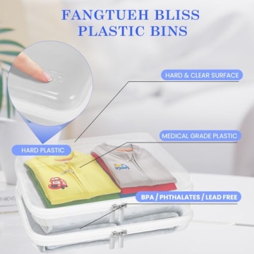 Versatile 4Pack Zippered Hard Pouches for Organizing