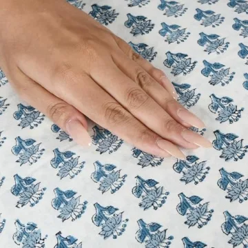 CPC Apatite Blue Ruffle Throw Pillow Covers for Stylish Decor