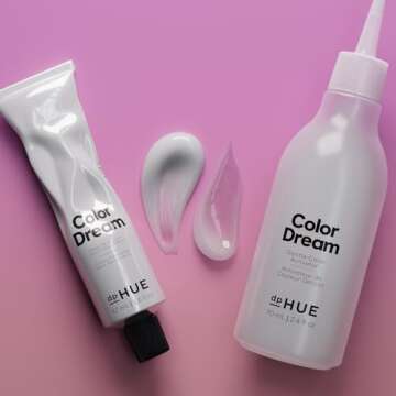 dpHUE Color Dream, Dark Brown - Ammonia-Free, Demi-Permanent Hair Color - Lasts 16 Washes - Boosts Shine - Paraben & Sulfate Free, Leaping Bunny Certified
