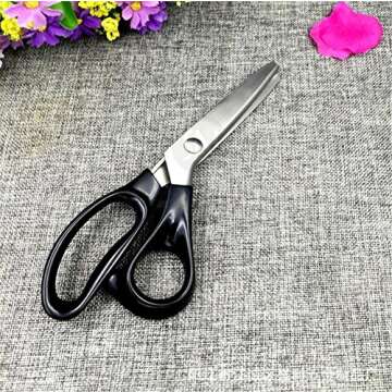 KimDaro Pinking Shears Set: Professional & Ergonomic Sewing Scissors