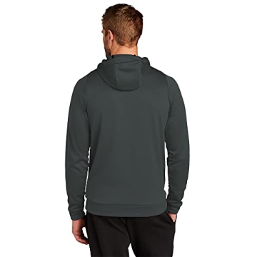 Men's Nike Therma Hoodie - Anthracite/White, Medium