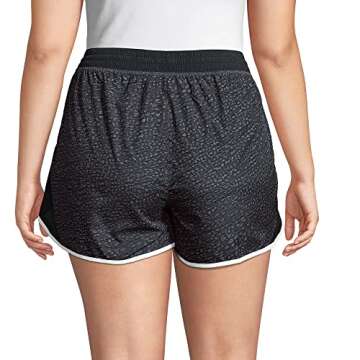 JUST MY SIZE Womens Active Woven Run Athletic-shorts, Spot On Grey, 3X US