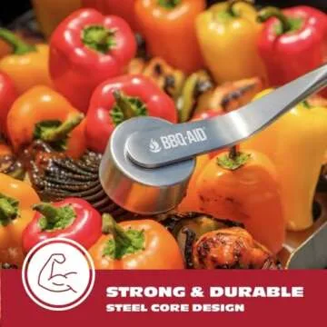 BBQ-AID Premium Basting Brush with Wooden Handle