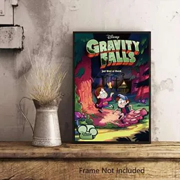 XIHOO Gravity Falls Wall Art Poster 11x17 - Home Decor