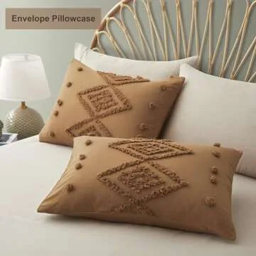 Oli Anderson Twin Size Tufted Duvet Cover Set