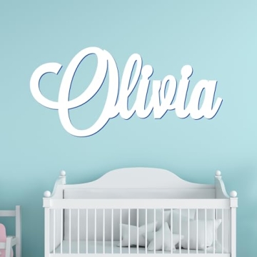 Personalized Wooden Name Sign - Customizable Family Name Decor