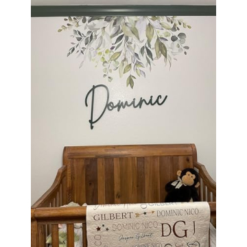 Custom Wooden Name Signs for Nursery and Home