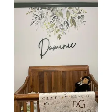 Custom Wooden Name Signs for Nursery and Home