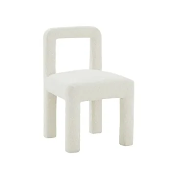Tov Furniture Hazel Cream Boucle Dining Chair - Elegance Redefined