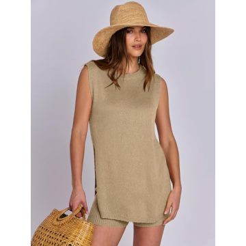 ANRABESS Summer 2 Piece Soft Lounge Set for Women