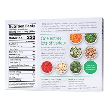 HMR Rotini Chicken Alfredo Entrée for Healthy Eating