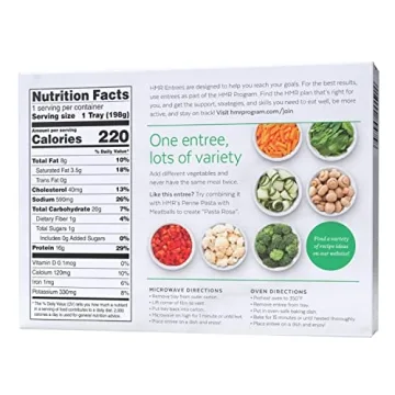 HMR Rotini Chicken Alfredo Entrée for Healthy Eating