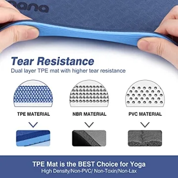 BOBO BANANA Eco-Friendly TPE Yoga Mat for All Ages