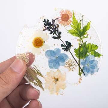 LA KEN DU Used for Stanley Cup Lid Accessories Charms, Dried Flower Lid Charms for Stanley Cups H2.0 Accessories 30oz 40oz with Silicone Straw Cover Cap for Tumblers(Dried Flower, 40oz)