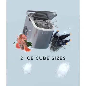 ecozy Portable Ice Maker for Home and Office