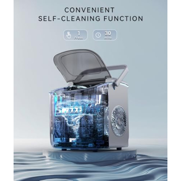 ecozy Portable Ice Maker for Home and Office