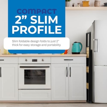 Stylish SORFEY Step Ladder: Functional Bamboo & Black Design