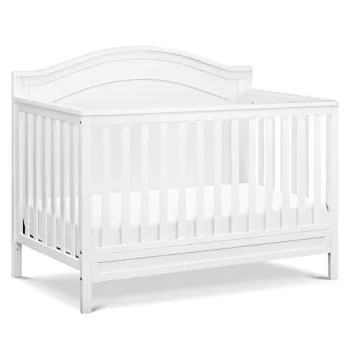 daVinci Charlie 4-in-1 Convertible Crib - GREENGUARD Gold Certified - Converts from Baby Crib to Tod...