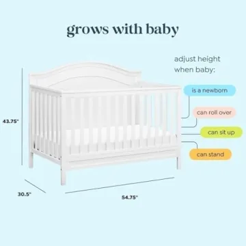 daVinci Charlie 4-in-1 Crib - Safe, Stylish & Versatile