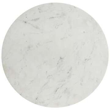 Elegant Meridian Modern Dining Table with Marble Top