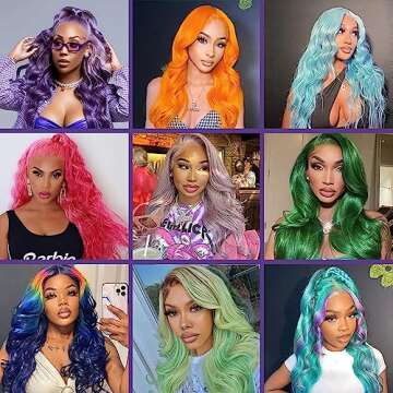 Frisily Blonde Lace Front Human Hair 20inch Wig