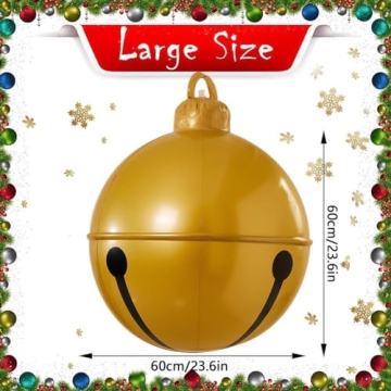Giant Inflatable Christmas Jingle Balls for Festive Décor