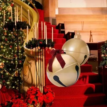 Giant Inflatable Christmas Jingle Balls for Festive Décor