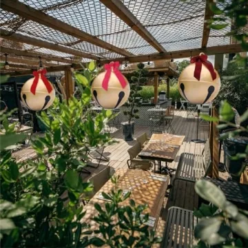 Giant Inflatable Christmas Jingle Balls for Festive Décor