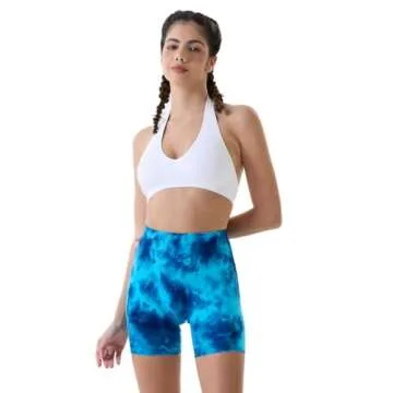 AUROLA Dream Tie Dye Workout Shorts for Women Active