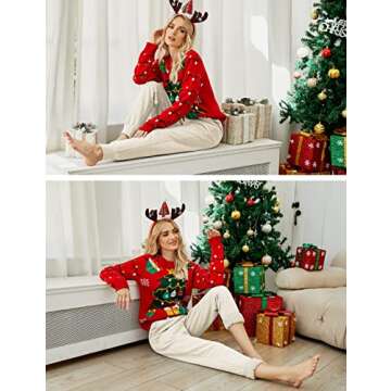 Yeokou Women's Warm Sherpa Lined Athletic Sweatpants Jogger Fleece Pants